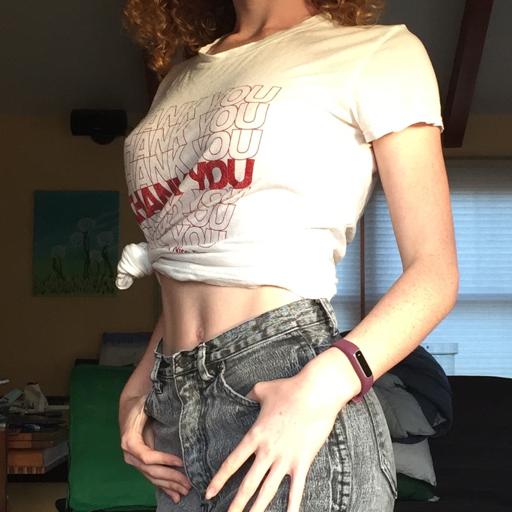 THANK YOU Brandy Melville Tee
